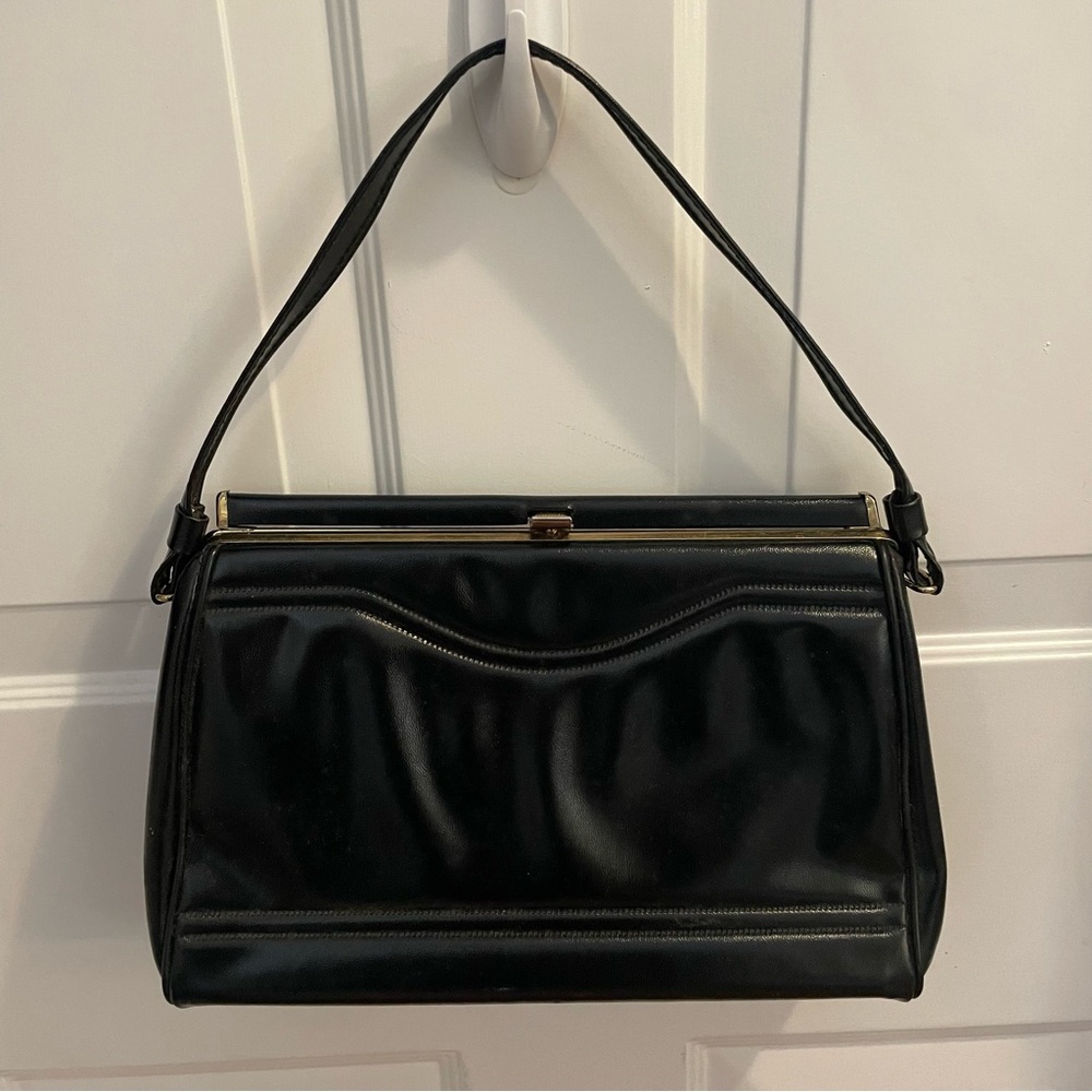Vintage Black Handbag Purse